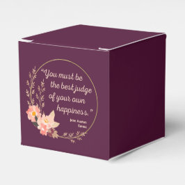 Emma by Jane Austen Quote I - Niedlich Style Geschenkschachtel