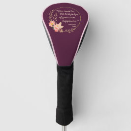 Emma by Jane Austen Quote I - Niedlich Style Golf Headcover
