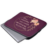 Emma by Jane Austen Quote I - Niedlich Style Laptopschutzhülle (Vorne Knopf)