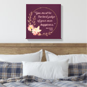 Emma by Jane Austen Quote I - Niedlich Style Leinwanddruck (Insitu (Schlafzimmer))