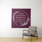 Emma by Jane Austen Zitat II - Niedlicher Stil Wandteppich (Beispiel)