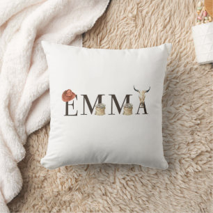 Emma Cowboy Girl, Western Cowgirls, Cowboy Girl Kissen