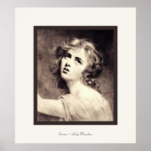 Emma ~ Dame Hamilton Poster