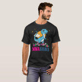 Emma EMMASAURUS Personalized Name Dino Dinosaur Bi T-Shirt (Vorne ganz)