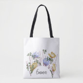 Emma Floral Monogram Tasche (Vorderseite)