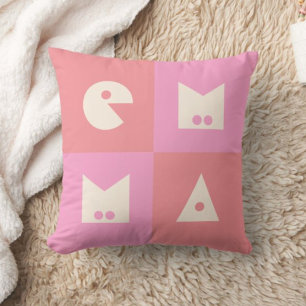 Emma Geburtstagsgeschenk 4 Buchstaben Name Kinderz Kissen