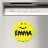 EMMA gelber Lächelmagnet Magnet (In Situ (Geschirrspüler))