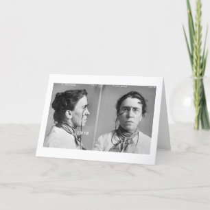 Emma Goldman - Anarchist, 1911 Karte