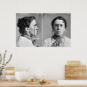 Emma Goldman - Anarchistin, 1911 Poster (Küche)