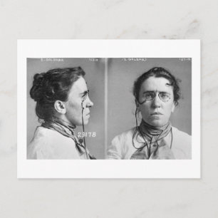 Emma Goldman - Anarchistin, 1911 Postkarte