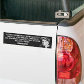 Emma Goldman Anti-Patriotismus Autoaufkleber (Auf Lkw)