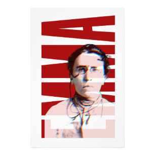 EMMA Goldman, feministische Anarchistin Frauengesc Fotodruck