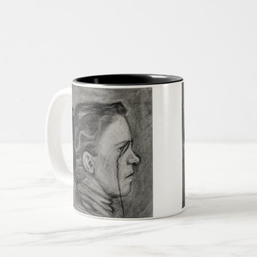 Emma Goldman Mugshot Tasse (Vorderseite Links)