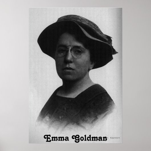 Emma Goldman Poster (Vorne)