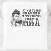Emma Goldman Voting Stickers (Tasche)