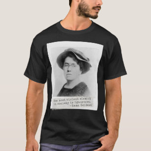 Emma Goldman Zitat - Ignoranz - Frauenaktivismus T-Shirt