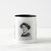 Emma Goldman Zitat - Ignoranz - Frauenaktivismus Tasse (Zentrum)