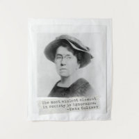 Emma Goldman Zitat - Ignoranz - Frauenaktivismus