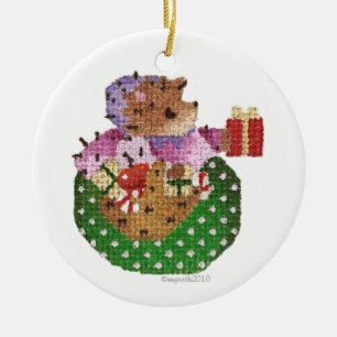emma hedck liefert Geschenke Keramikornament