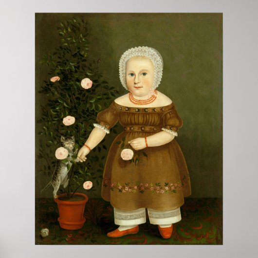 Emma Homan von John Bradley ~ c.1844 Poster (Vorne)