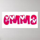 Emma im Herzen Poster (Vorne)