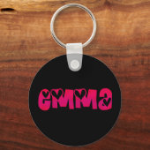 Emma im Herzen Schlüsselanhänger (Vorderseite)