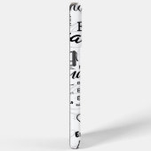 Emma Individuelle Name Schwarz-weiß Case-Mate iPhone Hülle (Rückseite / Rechts)