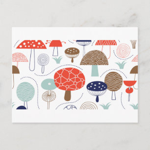 Emma Janeway Mushrooms Collection Postkarte