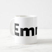Emma Kaffeetasse (Vorderseite Links)