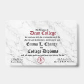 Emma L. Chaney Ausweis (Vorderseite)