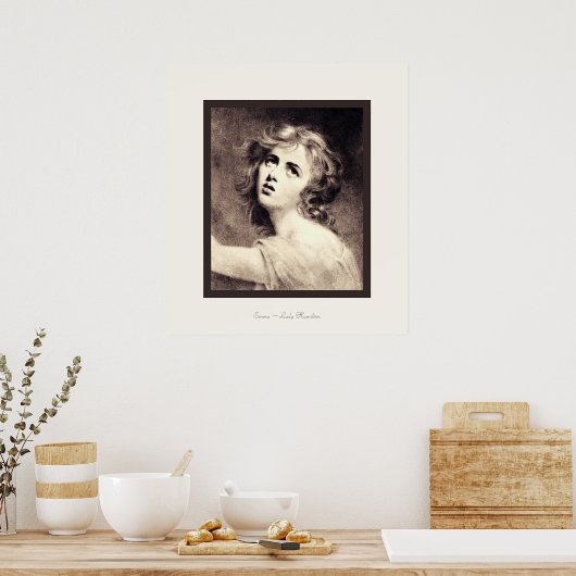 Emma ~ Lady Hamilton Poster (Küche)