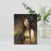 Emma, Lady Hamilton Postkarte (Stehend Vorderseite)