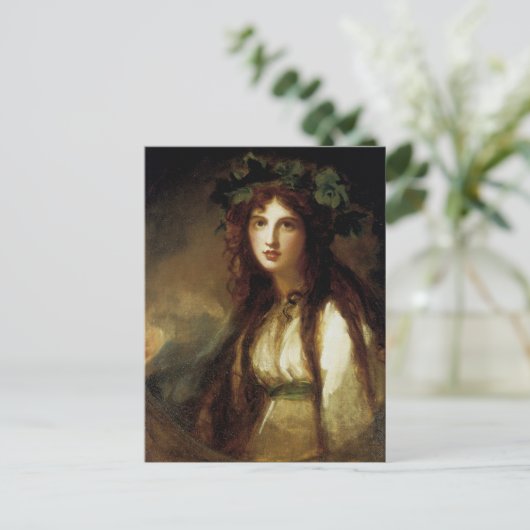 Emma, Lady Hamilton Postkarte (Stehend Vorderseite)