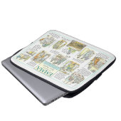 Emma Laptopschutzhülle (Vorne Knopf)