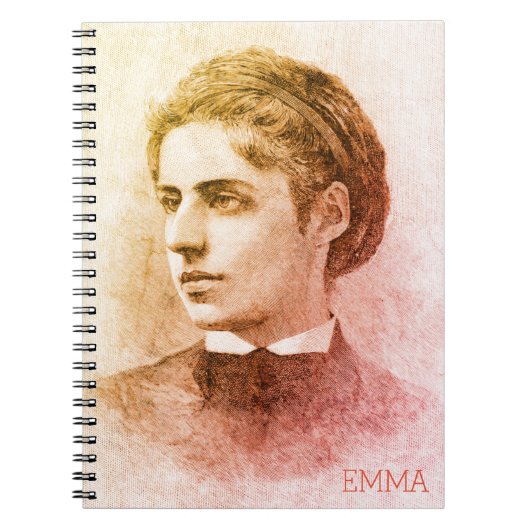 Emma Lazarus Notizblock (Vorderseite)