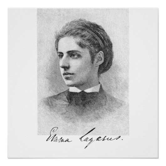 Emma Lazarus Poster (Vorderseite)