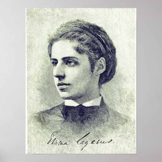 Emma Lazarus Poster (Vorne)