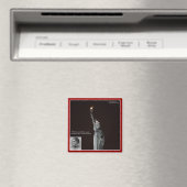 Emma Lazarus & Statue of Liberty Gifts & Cards Magnet (In Situ (Geschirrspüler))