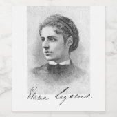 Emma Lazarus Weinetikett (Einzelnes Label)