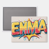 Emma mit Explosion Magnet (Vorderseite/Rückseite)