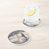 Emma & Mr. Knightley Getränkeuntersetzer (Seite)