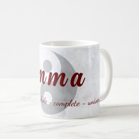 {Emma} Name bedeutet Tasse (VorderseiteRechts)