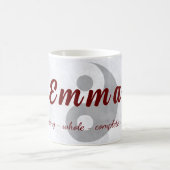 {Emma} Name bedeutet Tasse (Mittel)