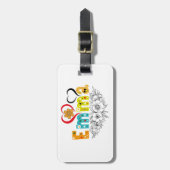 Emma Name Custom für Frau namens Emma Gepäckanhänger (Vorderseite vertikal)