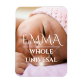 Emma Name Meaning Baby Shower Foto Neu Magnet (Vertikal)