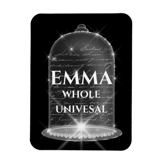 Emma Name Meaning Bridal Birthday Graduate Magnet (Vertikal)