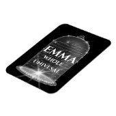 Emma Name Meaning Bridal Birthday Graduate Magnet (Linke Seite)