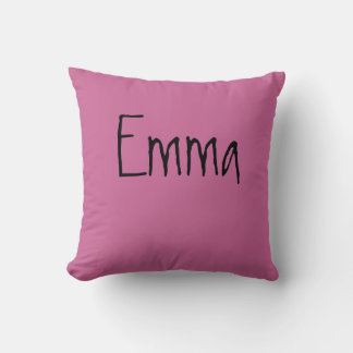 Emma name pillow kissen
