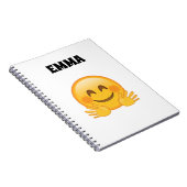 Emma- Personalisiertes Emoji-Notizbuch  Notizblock (Rechte Seite)