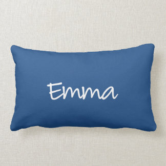 Emma Pillow - Modern Script Lendenkissen